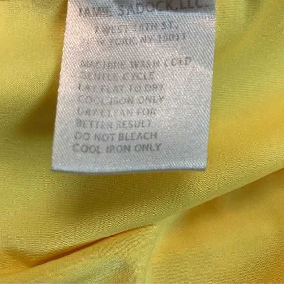 Jamie Sadock yellow golf skirt skort Sz 6/8 - Picture 7 of 12